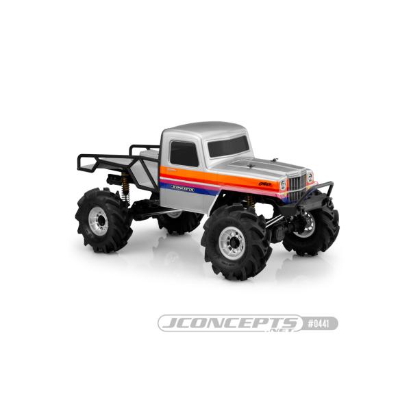 JConcepts JCI CreepER, cab only 12.3" wheelbase (Fits TRX-4 Sport, Enduro, Axial 12.3" wheelbase)