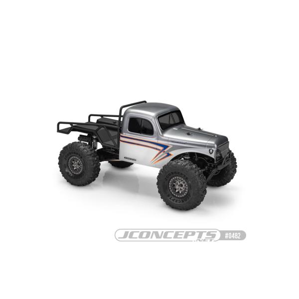 JConcepts JCI Power Master, cab only 12.3" wheelbase (Fits - Traxxas TRX-4 Sport, Enduro, Axial, Vanquish 12.3" wheelbase)