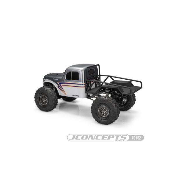 JConcepts JCI Power Master, cab only 12.3" wheelbase (Fits - Traxxas TRX-4 Sport, Enduro, Axial, Vanquish 12.3" wheelbase)