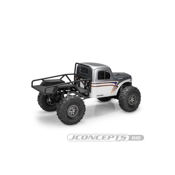 JConcepts JCI Power Master, cab only 12.3" wheelbase (Fits - Traxxas TRX-4 Sport, Enduro, Axial, Vanquish 12.3" wheelbase)
