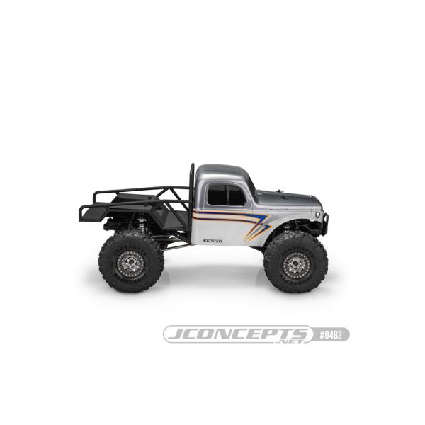 JConcepts JCI Power Master, cab only 12.3" wheelbase (Fits - Traxxas TRX-4 Sport, Enduro, Axial, Vanquish 12.3" wheelbase)