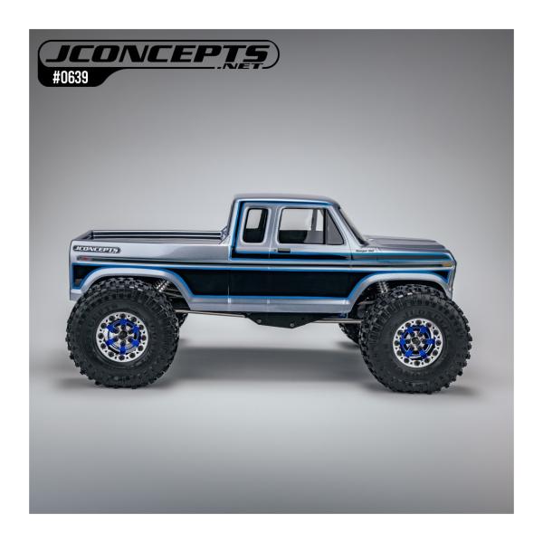 JConcepts JCI - Slim Tuck, 1979 Ford F-250 Supercab, 12.3" WB body (Fits – Traxxas TRX-4 Sport, Enduro, Axial 12.3" wheelbase)