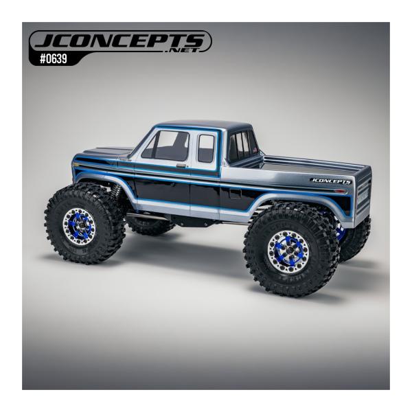 JConcepts JCI - Slim Tuck, 1979 Ford F-250 Supercab, 12.3" WB body (Fits – Traxxas TRX-4 Sport, Enduro, Axial 12.3" wheelbase)