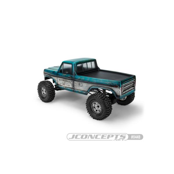 JConcepts JCI Tucked, 1979 Ford F-150 body 12.3" wheelbase (Fits - Traxxas TRX-4 Sport, Enduro, Axial, Vanquish)