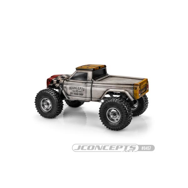 JConcepts JCI Warlord tucked body (Fits - Traxxas TRX-4 Sport, Enduro, Axial, Vanquish 12.3" wheelbase)