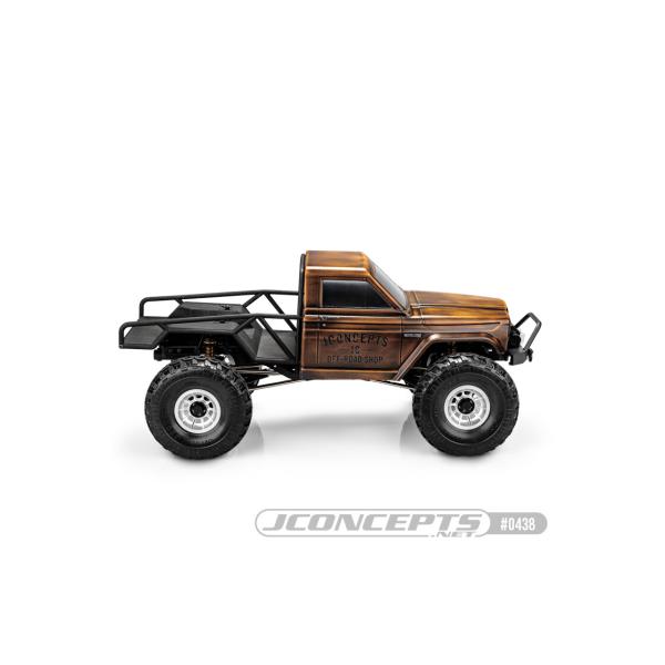 JConcepts JCI Warlord tucked, cab only 12.3" wheelbase (Fits - Traxxas TRX-4 Sport, Enduro, Axial, Vanquish 12.3" wheelbase)