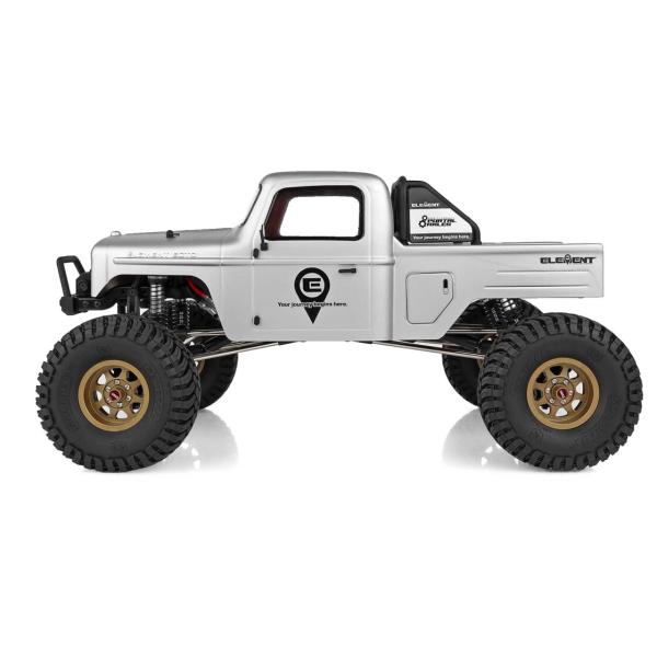Element RC Enduro Ecto Portal Trail Truck RTR, Gray (with Portal Axles)