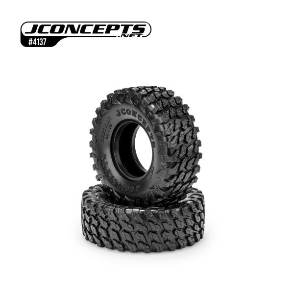 JConcepts Bossman - green compound (Class 2, 1.9" scaler tire 4.75in OD)(Fits – 1.9” 1:10th crawler wheel)