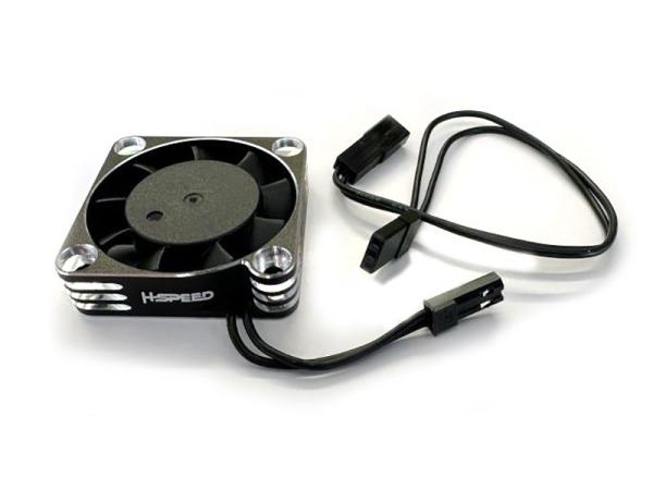High-Speed Lüfter 40mm Aluminium H-SPEED 5V-8,4V, JST plug, 16000RPM