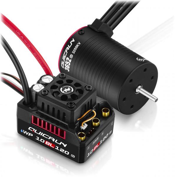 Hobbywing Combo WP10BL120G2 mit 3652SL-3250kV-G2 Sensorless