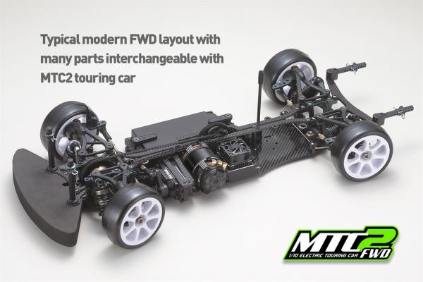MTC-2 FWD 1/10 ELECTRIC TOURING KIT OHNE RÄDER