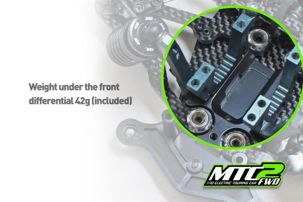 MTC-2 FWD 1/10 ELECTRIC TOURING KIT OHNE RÄDER