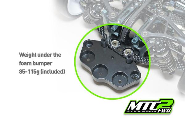 MTC-2 FWD 1/10 ELECTRIC TOURING KIT OHNE RÄDER