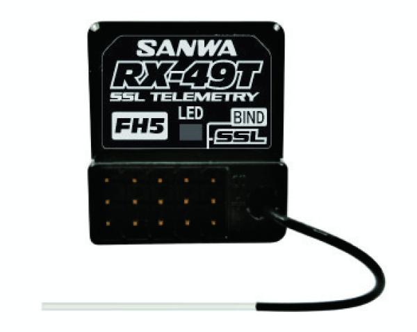 SANWA Empfänger RX-49T FH5 SXR-SSL CH4 Waterproof