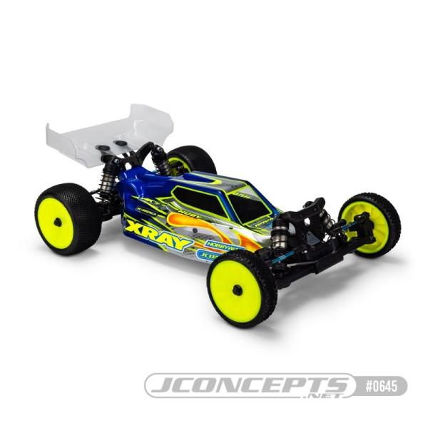 S15 Karosserie mit Carpet-Rasen-Dirt Flügel Light-Weight JConcepts XRAY XB2 2024/25