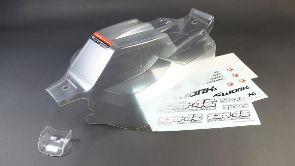 SWORKz Falcon ST-4 Clean Body Shell Light (90% Pre-Cut for Buggy)