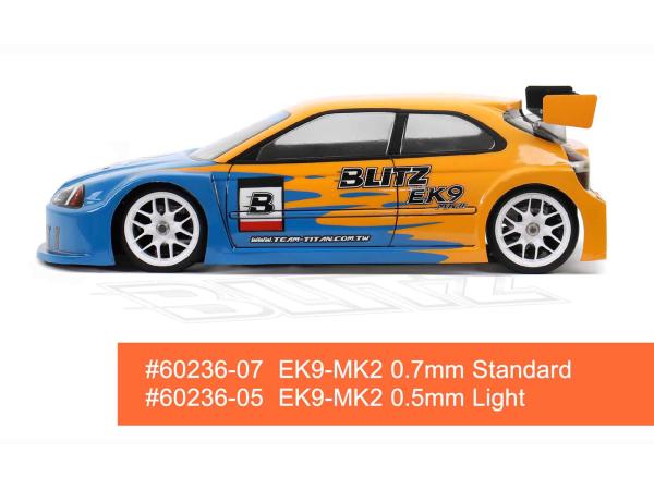 BLITZ EK9-MK2 1/10 FWD (0.7mm) Standard Bodyshell