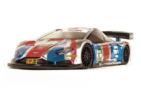 ZooRacing Wolverine MAX 1:10 Tourenwagen Karosserie (unlackiert) 0.5mm LIGHTWEIGHT