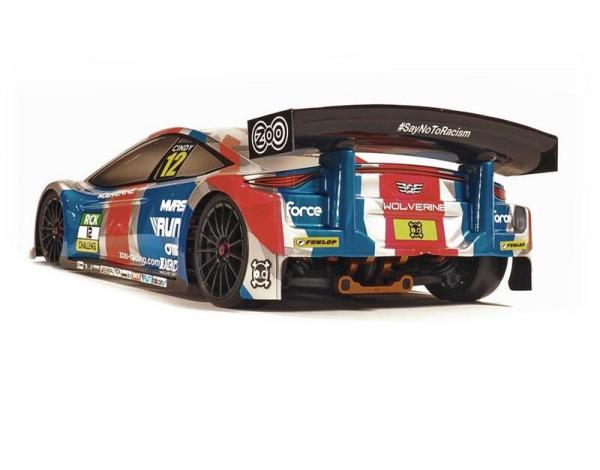 ZooRacing Wolverine MAX 1:10 Tourenwagen Karosserie (unlackiert) 0.5mm LIGHTWEIGHT