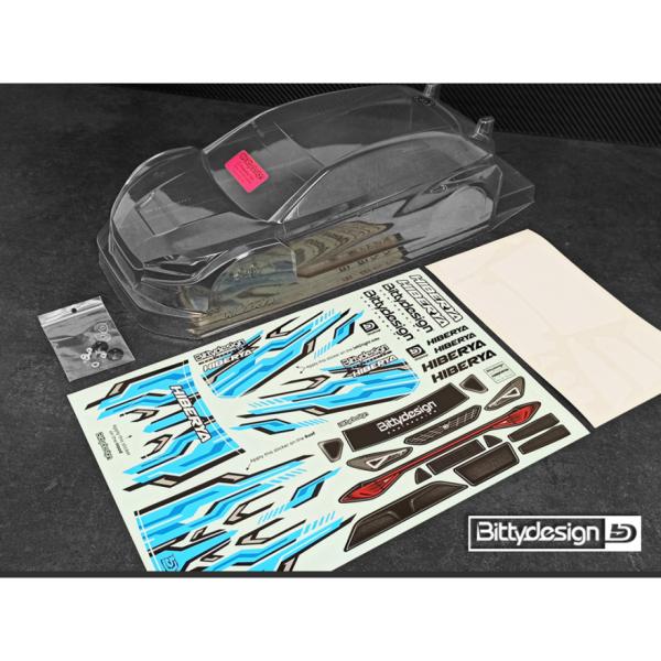 Bittydesign HIBERYA 1/10 clear body 190mm (for FWD)