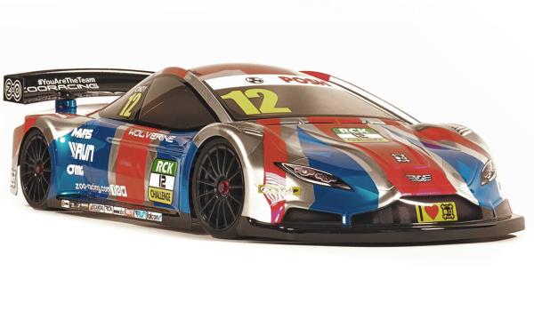ZooRacing Wolverine MAX 1:10 Tourenwagen Karosserie (unlackiert) 0.5mm LIGHTWEIGHT