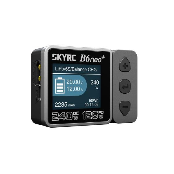 SkyRC B6neo+ Ladegerät grau LiPo 1-6s 10A 200W