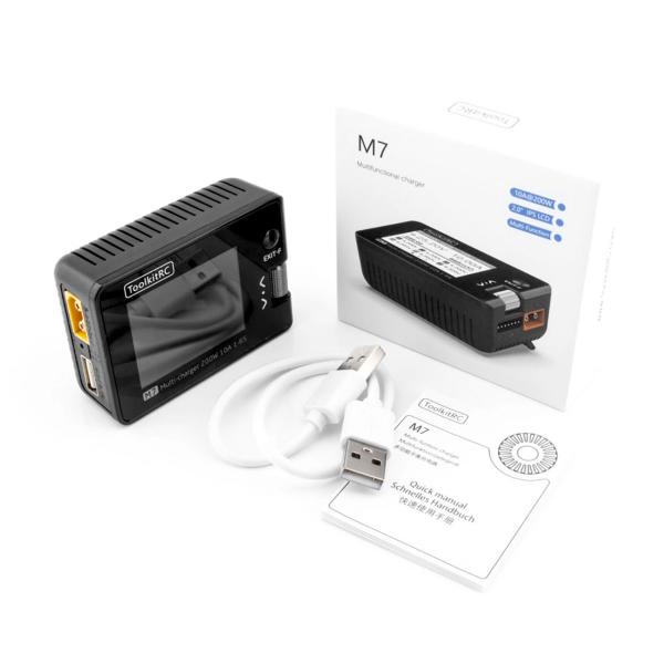 ToolkitRC M7 LiPo 1-6S 10A Ladegerät DC 7-28V