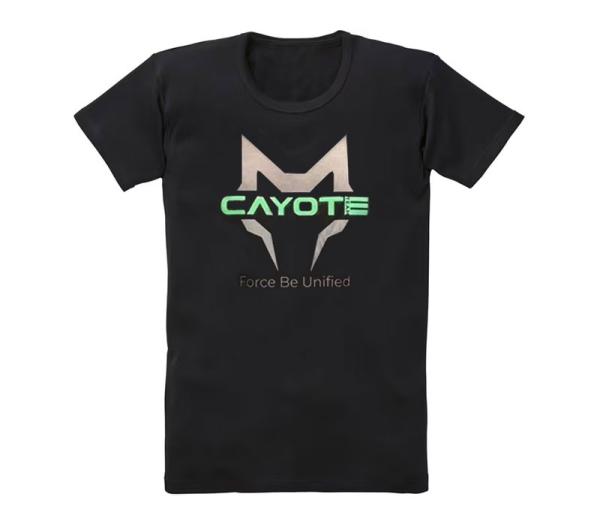 Black T-Shirt Größe XL CAYOTE