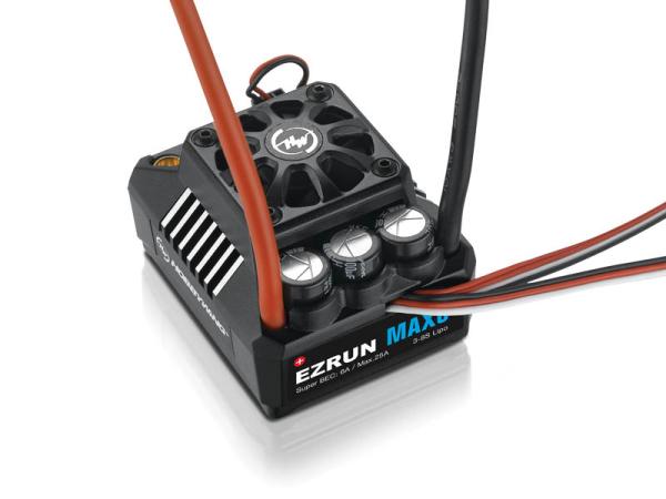 Hobbywing Ezrun MAX6 Regler Sensorless 160 Amp, 3-8s LiPo, BEC 6A