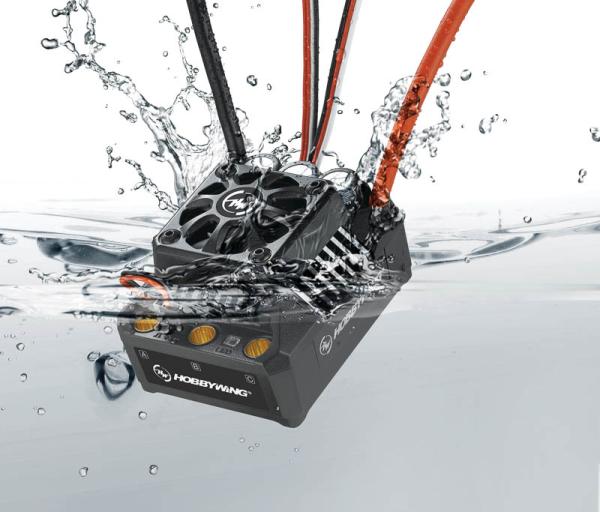 Hobbywing Ezrun MAX6 Regler Sensorless 160 Amp, 3-8s LiPo, BEC 6A
