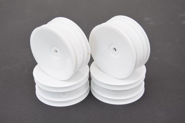 TPRO 1/10 2WD OffRoad Felge Vorne Dish Weiß 12mm /26mm(4)