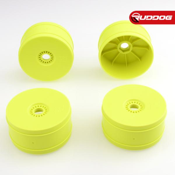 Sweep 1:8 buggy Dish Wheels V4 Yellow 4pcs