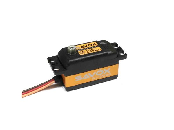 SAVÖX SC-1251MG Low Profile Coreless Digital Servo 9kg/0,09sek
