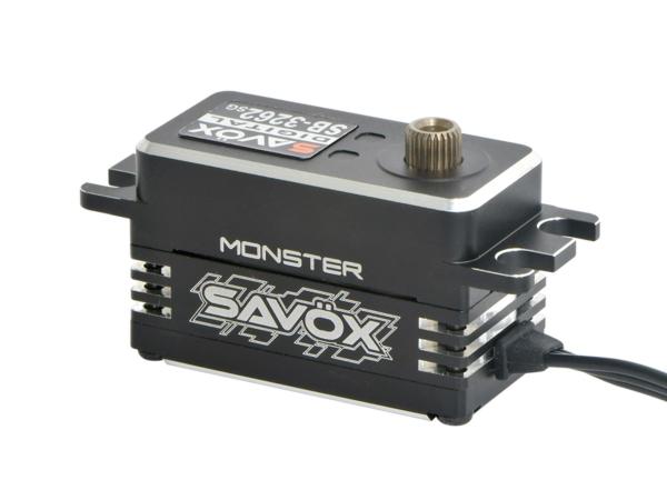 SAVÖX SB-3262SG Low Profile Digital Brushless Servo Aluminium 8,4V 35kg/0,065s