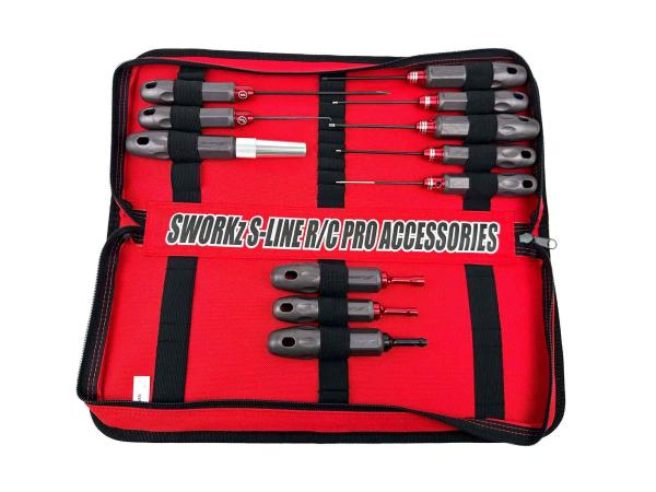 SWORKz Werkzeugset komplett (11 Werkzeuge & Tasche)