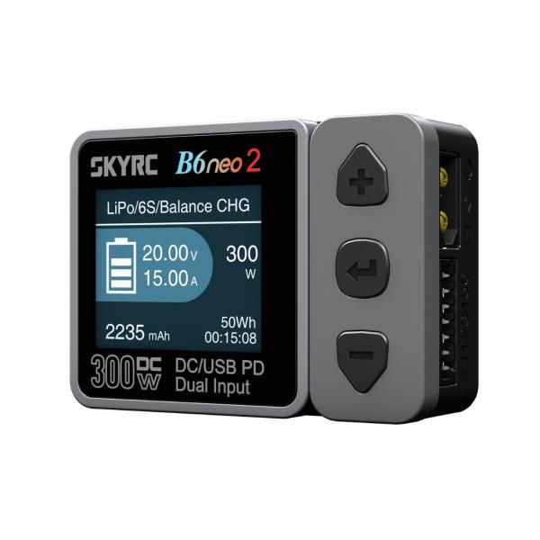 SkyRC B6neo 2 DC Ladegerät grau LiPo 1-6S 15A 300W